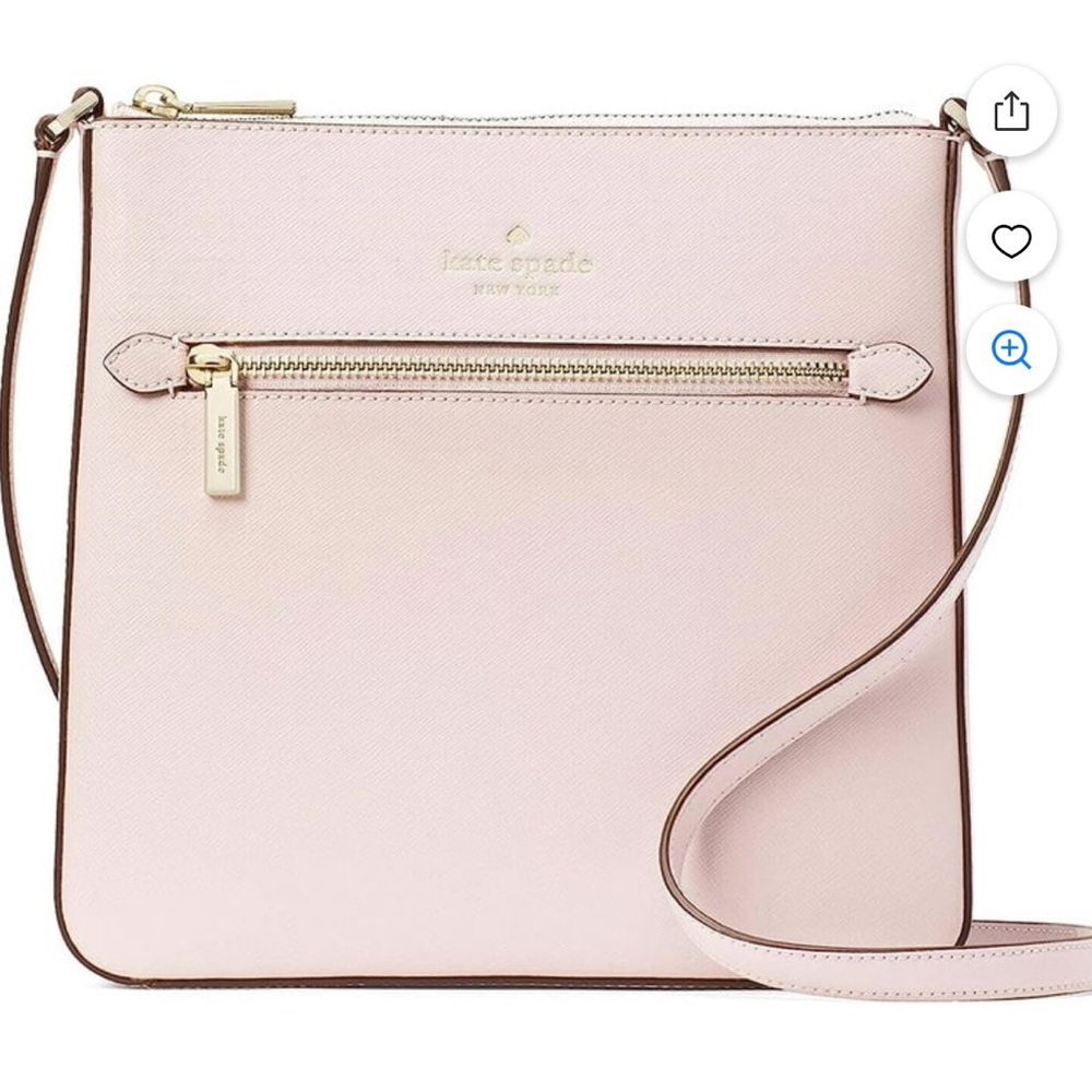 Kate Spade Pink Crossbody Bag with Modern Design